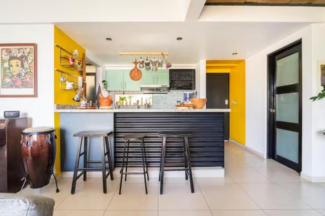 Pequena Habitacion Frida - Design Cdmx - Areas Comunes Compartidas Mexico by Eksteriør bilde